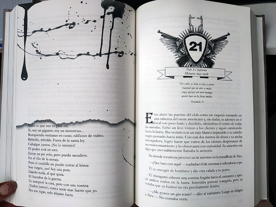 ejemplo de paginas maquetadas de una novela de margoth costa
